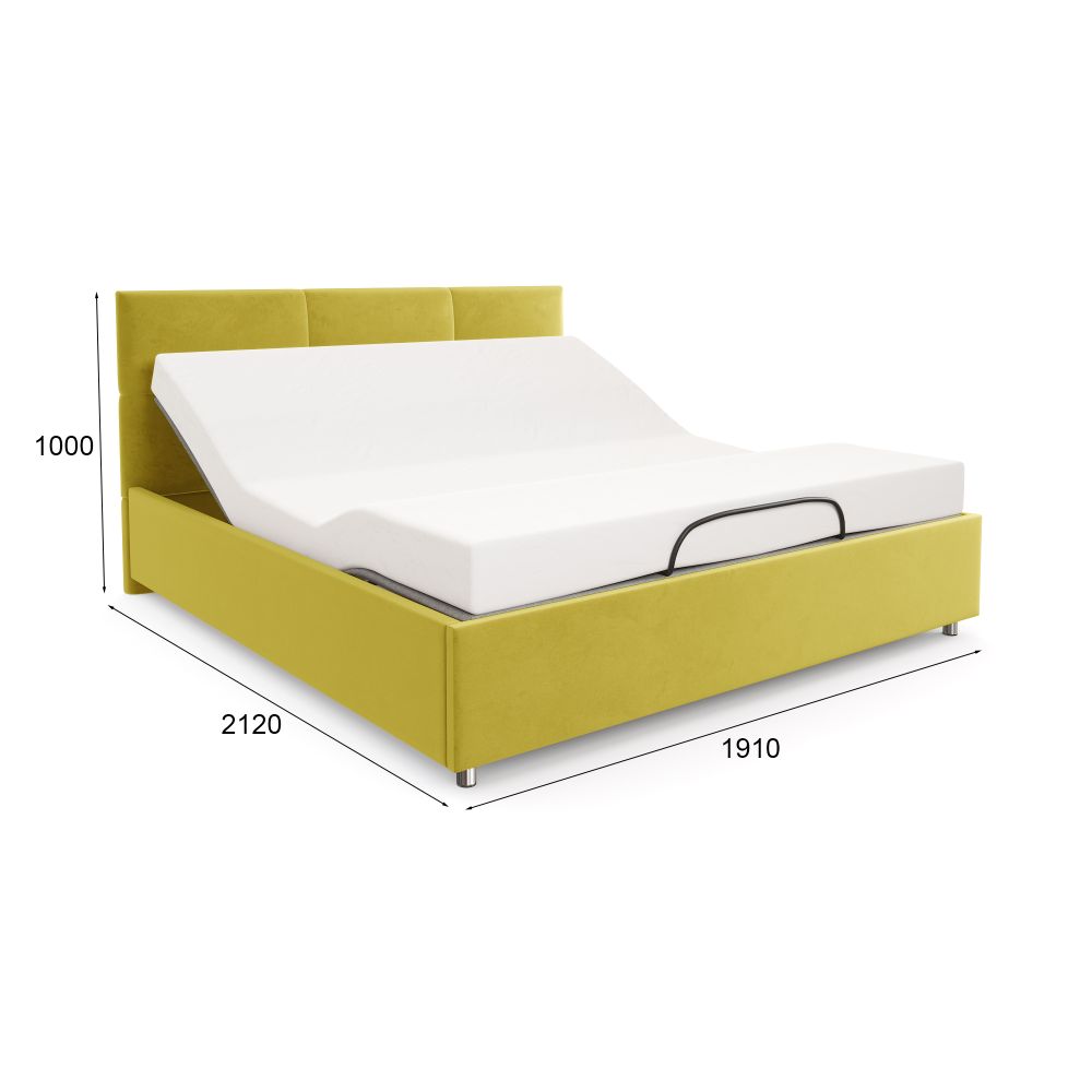 Кровать Альба для основания Royal Sleep System 180, 1977.то.ве28у