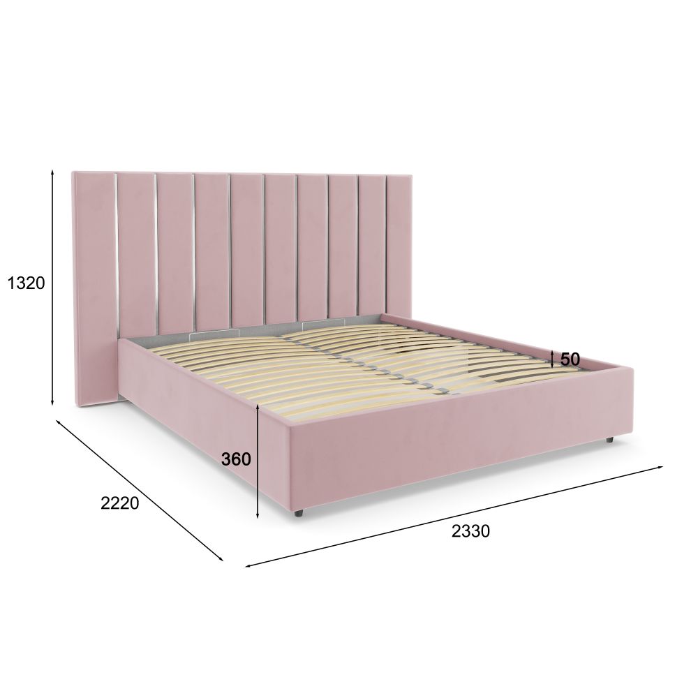 Кровать с подъемным механизмом Луиза, 9278.т.сда310.310у