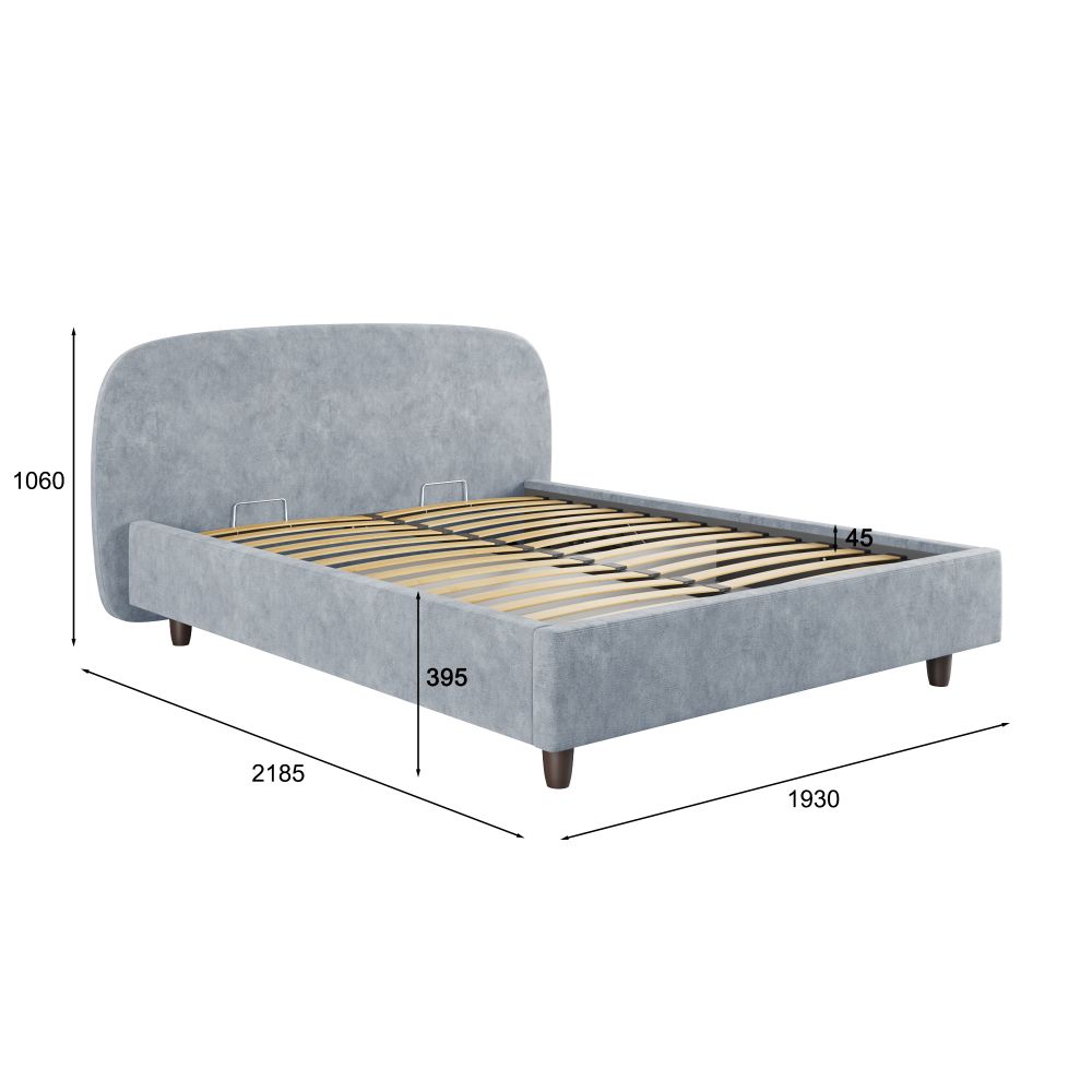 Кровать с подъемным механизмом Мила, 9272.т0.кш970у