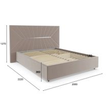 Кровать с подъемным механизмом Антуанетта, 9236.т.спр09.09у