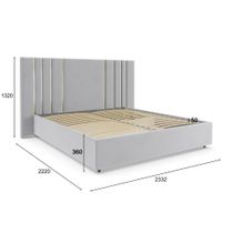 Кровать с подъемным механизмом Рания, 9288.т.зда900.900у