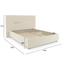 Кровать с подъемным механизмом Антуанетта, 9236.т.спр01.01у