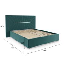 Кровать с подъемным механизмом Антуанетта, 9236.т.спр19.19у
